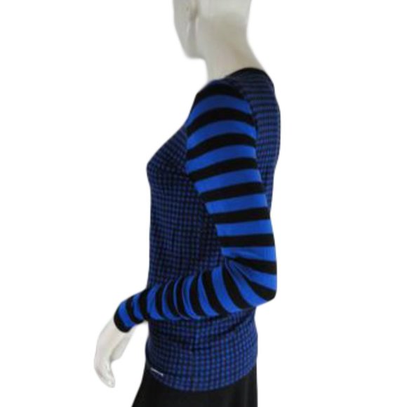 Michael Kors Top Black and Blue - Picture 2 of 7